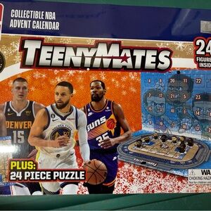 New NBA TeenyMates Advent Calendar 2024 Collectible 24 Figures‎ quick to ship!